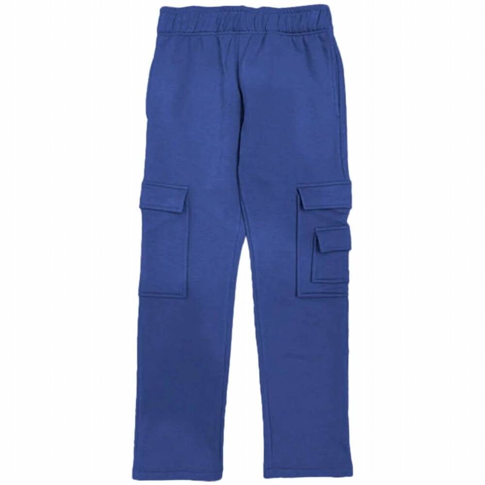 NEW SUZETTE COLLECTION kids' brushed soft cloud cargo straight leg pant in marli